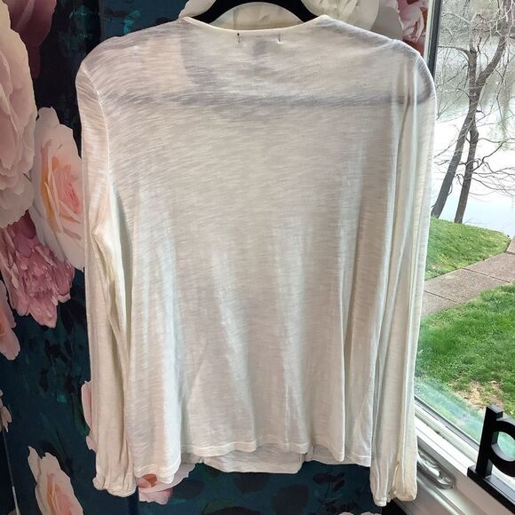 Lauren Ralph Lauren Cream Henley - Picture 4 of 5